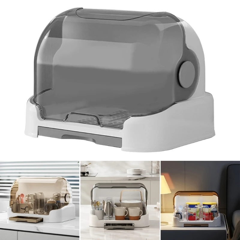 

Countertop Bottle Rack Protective Bottle Storage Case Baby Bottle Drying Rack Efficient Solution for Baby Bottles & Cups