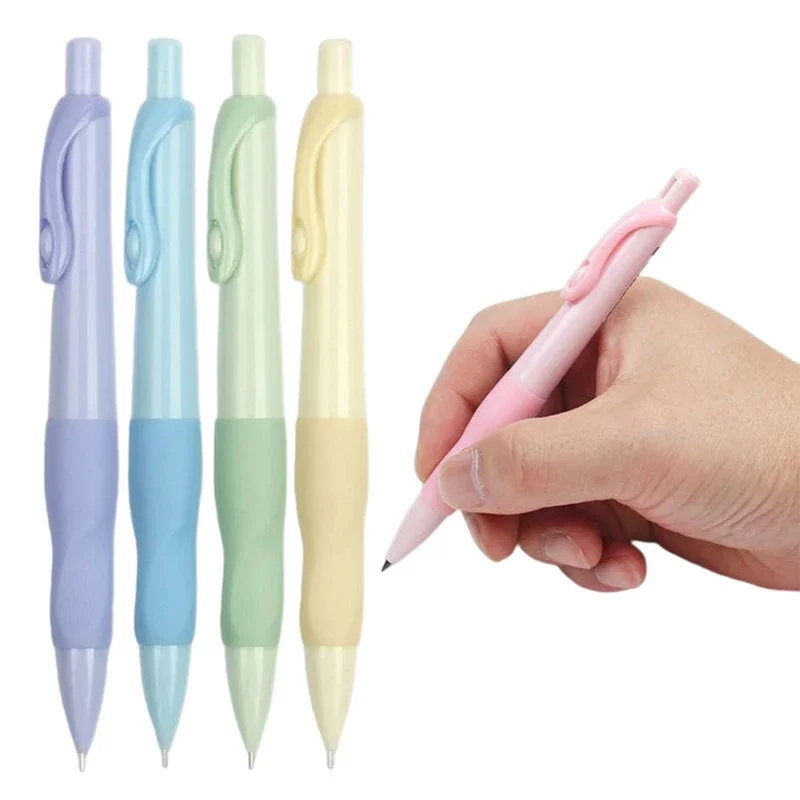 0.5/0.7/0.9/2.0mm Cute Dolphin Mechanical Pencil Correct holder Pencil 2B Lead Student Writing Drawing Supply School Stationery 2