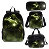 The Hulk Kids School Backpack Set Shoulder Bag Lunch Box Crossbody Bag Pencil Case 2