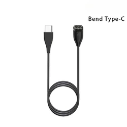 Universal USB Charging Cable and Data Cord Charger (Bend Type - C)