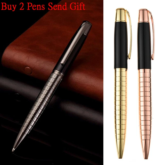 Hot Selling Metal Roller Ballpoint Pen Business MenLuxury Signature Writing  Pen Gift