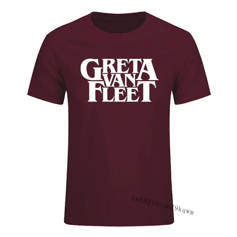 

Greta Van Fleet Casual Fashion T Shirt Summer Streetwear Harajuku European Cotton Tee Shirt Men Camisas Hombre