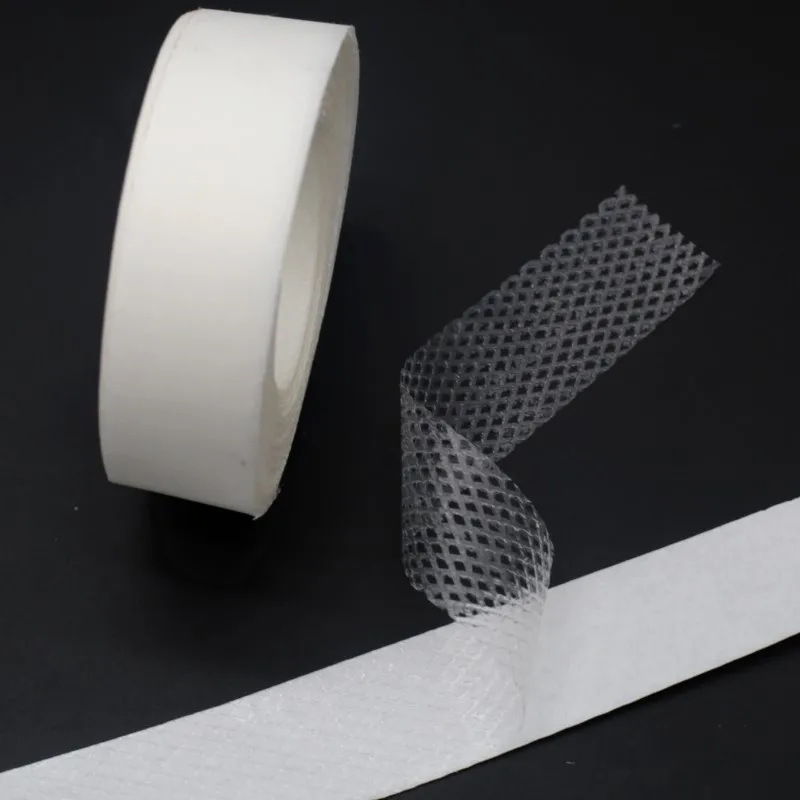 White Black Double-Sided Hot Melt Adhesive Interlining Tape Patchwork  Hemming Material DIY Clothes Sewing Accessories 68Yards - AliExpress