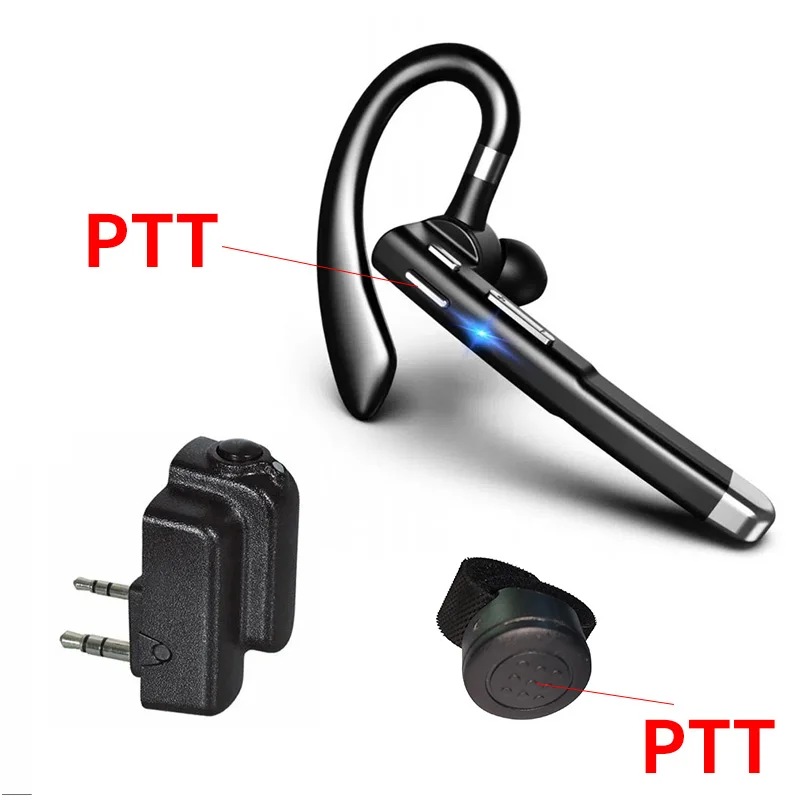 K way walke talkie Bluetooth headset talkie-walkie wireless earphone woki toki vox ptt for baofeng uv5r uv-5r uv 5r bf888S radio