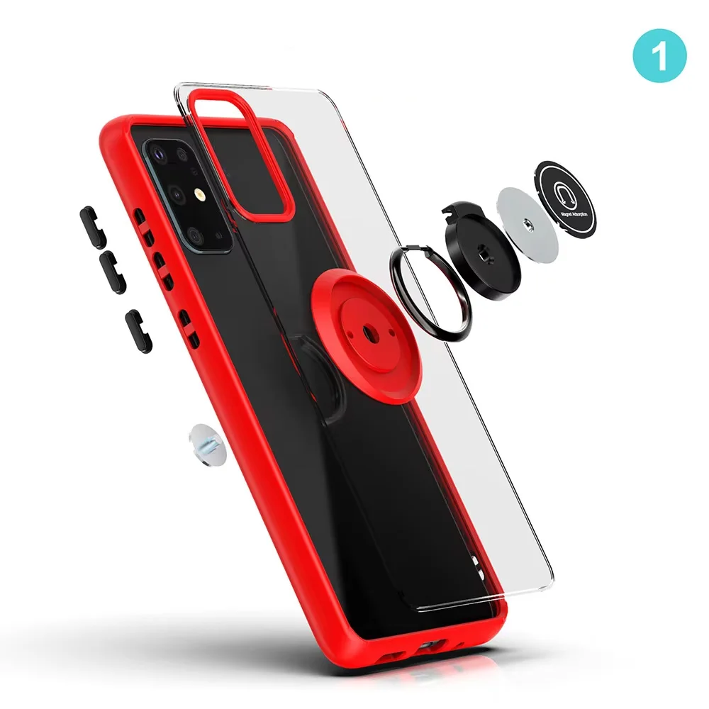 Magnetic Shockproof Phone Case with Bracket Holder