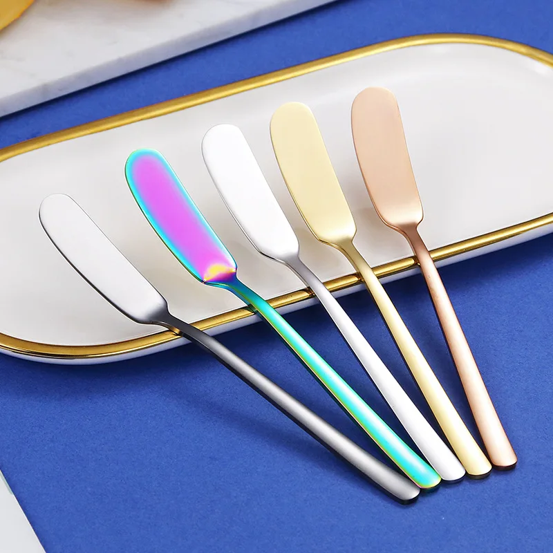 Butter knife Stainless Steel Cheese Tools Cheese Dessert Jam Knifes Toast Wipe Cream Bread Cutter Kitchen Tools