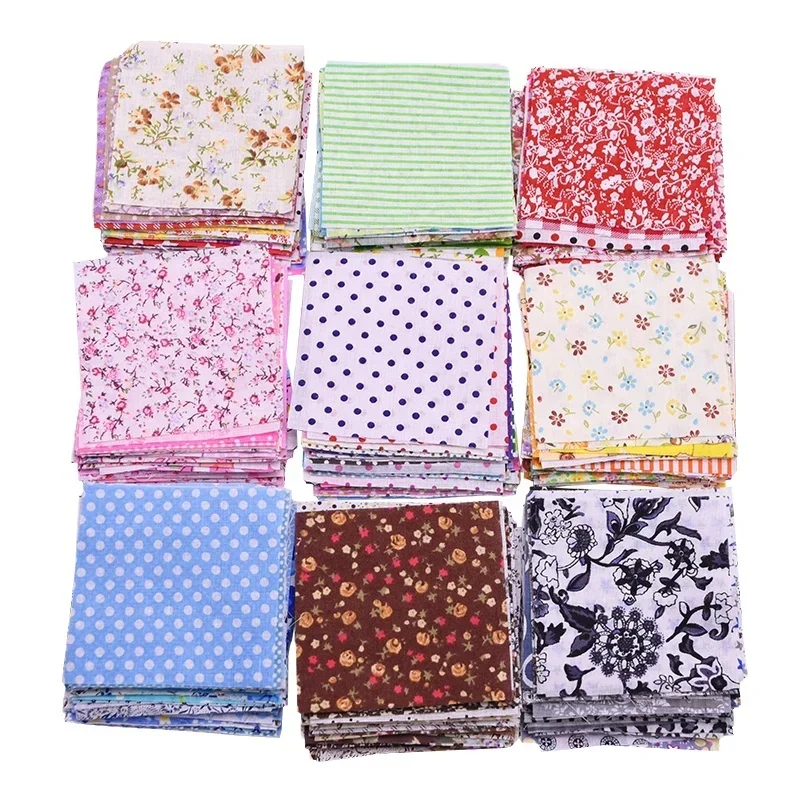 Multicolor Cotton Fabric Squares 3