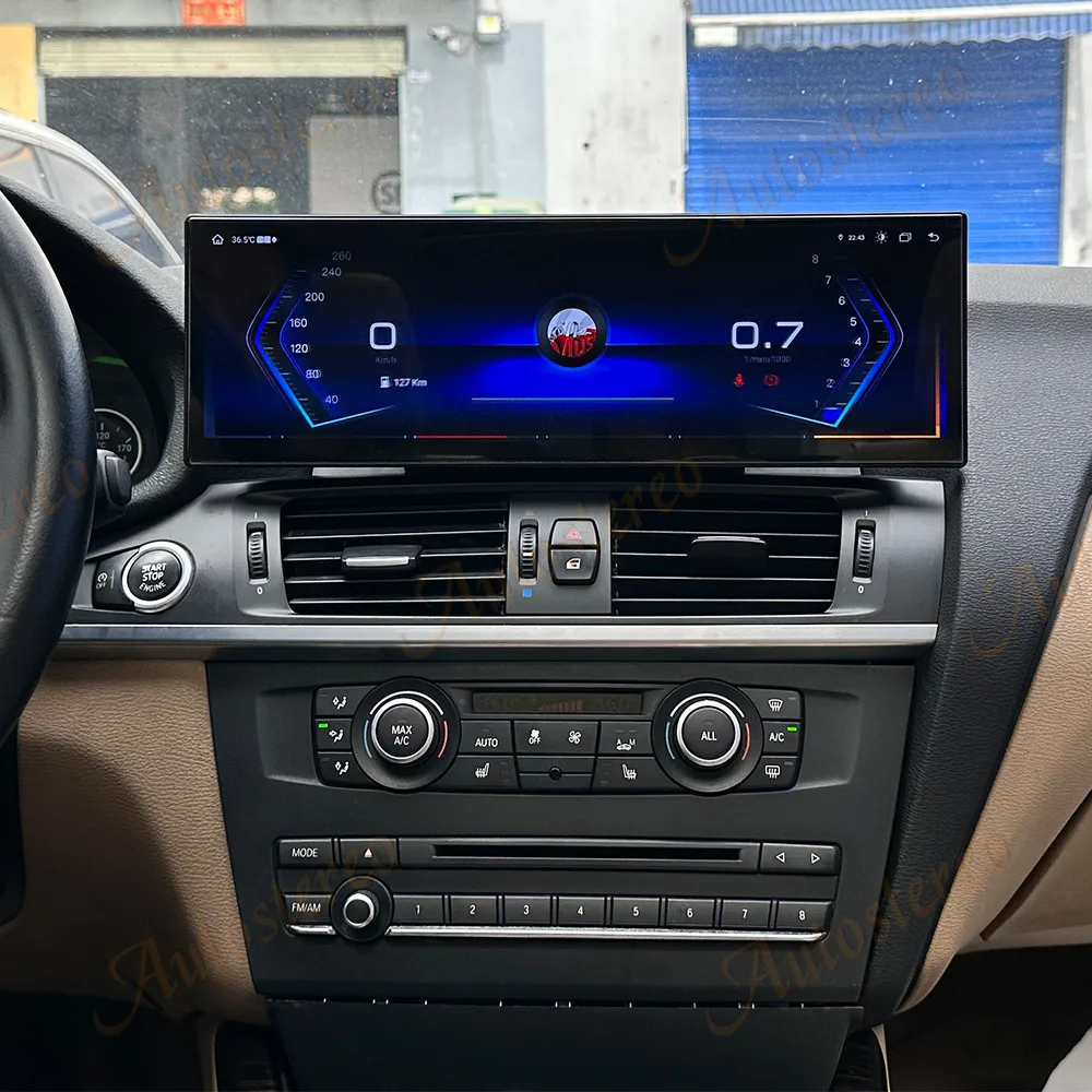 14.9 Inch Android 14 For BMW X3 X4 Series F25 F26 2011-2017 Car Multimedia Playe