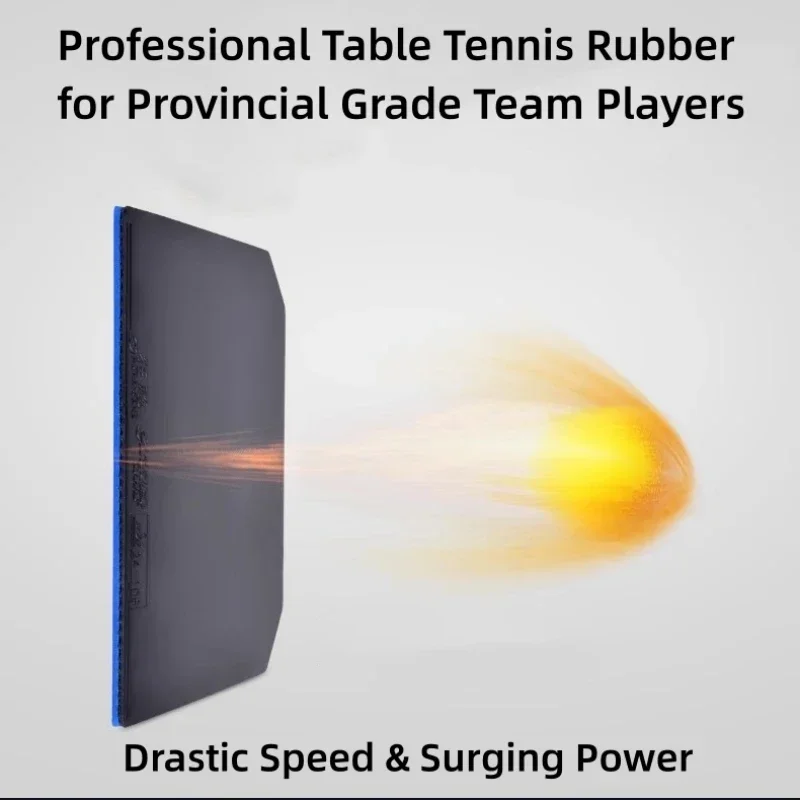 Table Tennis Rubber DHS Provincial Version Blue Sponge Hurricane 3 Table Tennis Rubber Sheet 38&deg; 39&deg; with 2.15mm 2.2mm Ping Pong Racket Coverings