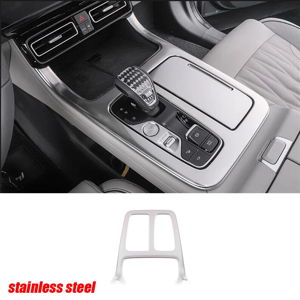 

Stainless steel /ABS For Trumpchi Gac Gs8 2022 2023 Car gear shift knob frame panel Decoration car styling auto accessories