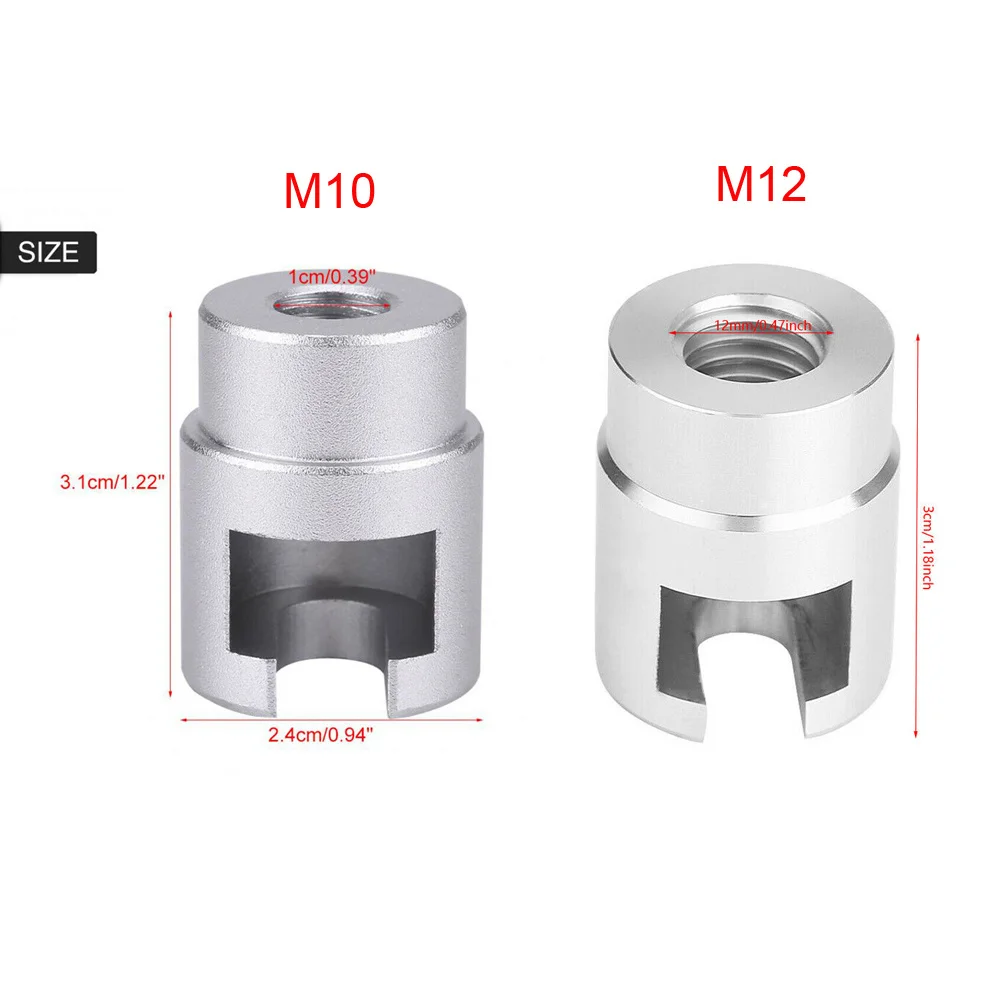 

2pcs M10&M12 Paintless Dent Repair Adapter Puller Head For Slide Hammer Pulling Tabs Dent Repair Component Parts