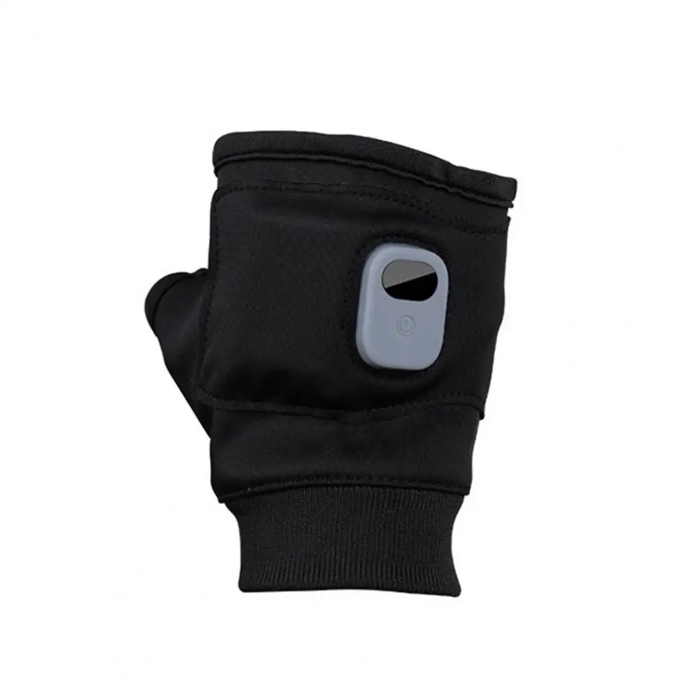 Gloves Fast Heating Gloves Rechargeable Electric Riding for Fast Sustained Warmth Adjustable Fingerless with Solid Color