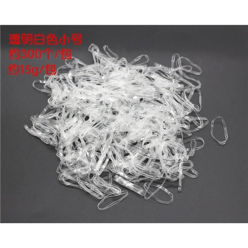 

Transparent Black Small Rubber Bands with Strong Pulling, Continuous Hair Loops, Hair Ropes, White Rubber Bands, Black Rubber Ba