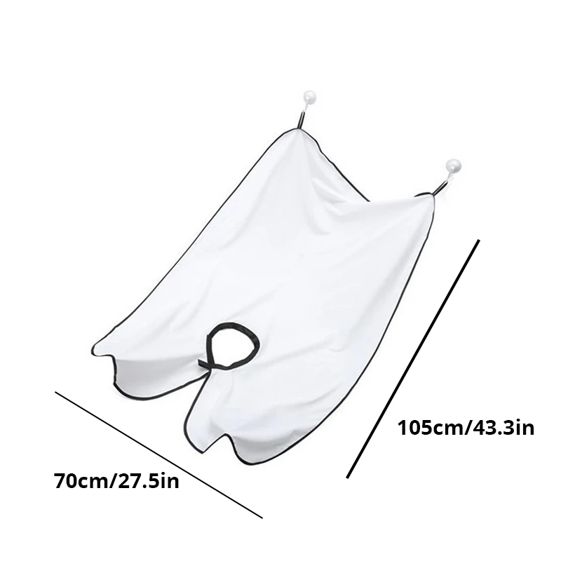 Beard Apron Modern Shaving Apron With Suction Cup Set Hairdressing Tools
