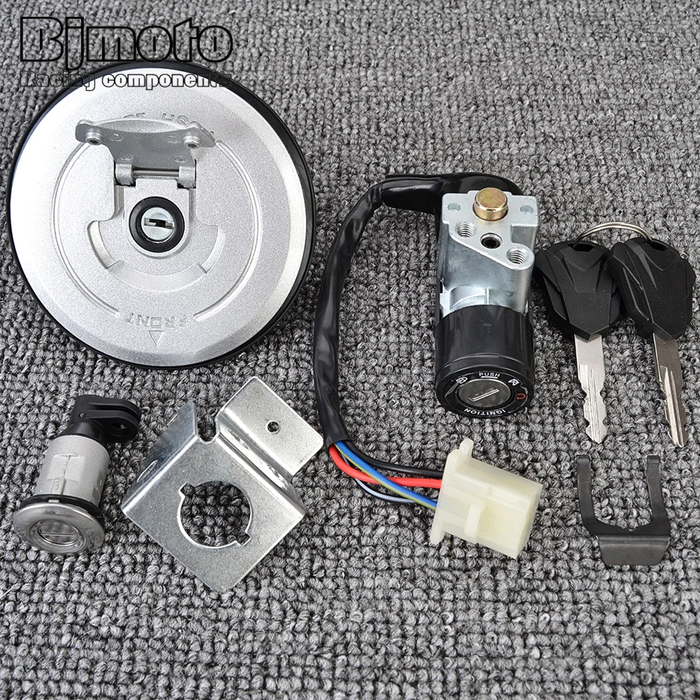 

Ignition Switch Fuel Gas Cap Seat Lock Key For Honda MSX125 GROM125 AC 2014 2015 35010-K26-910