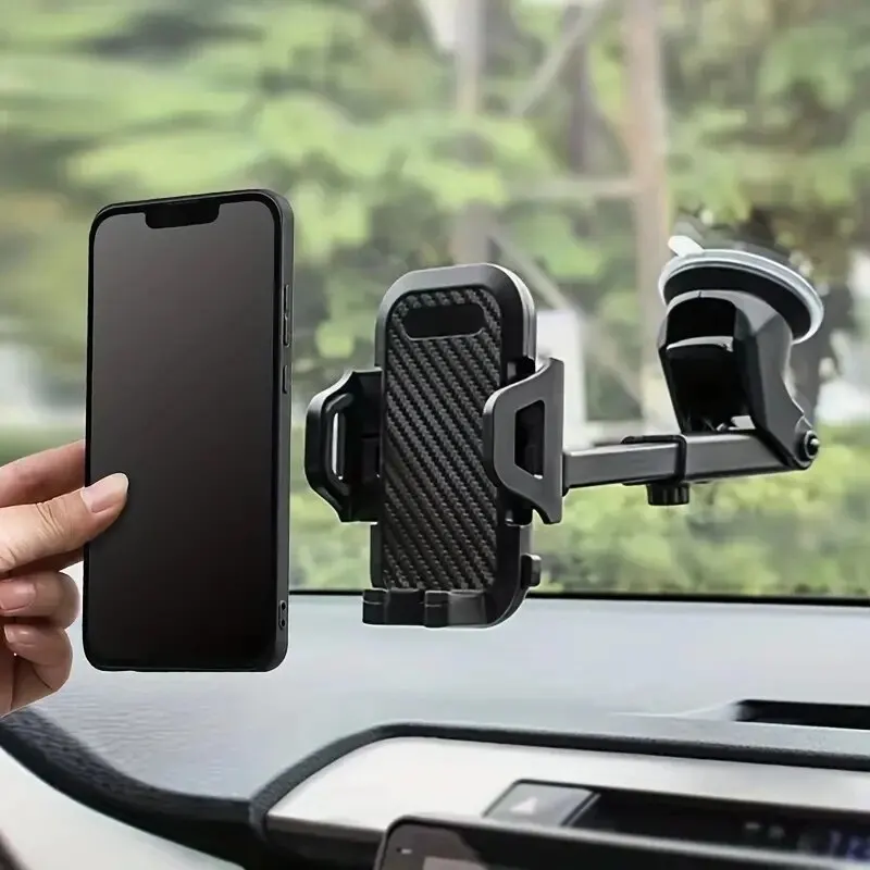 Vacuum Magnetic Suction Phone Holder,Upgraded 360° Adjustable Suction Cup Car Phone Mount,Hands-Free Cell Phone Holder For Car/Gym/Mirror/Smooth Surface,Compatible With IPhone 16/15/14/13/12 Series