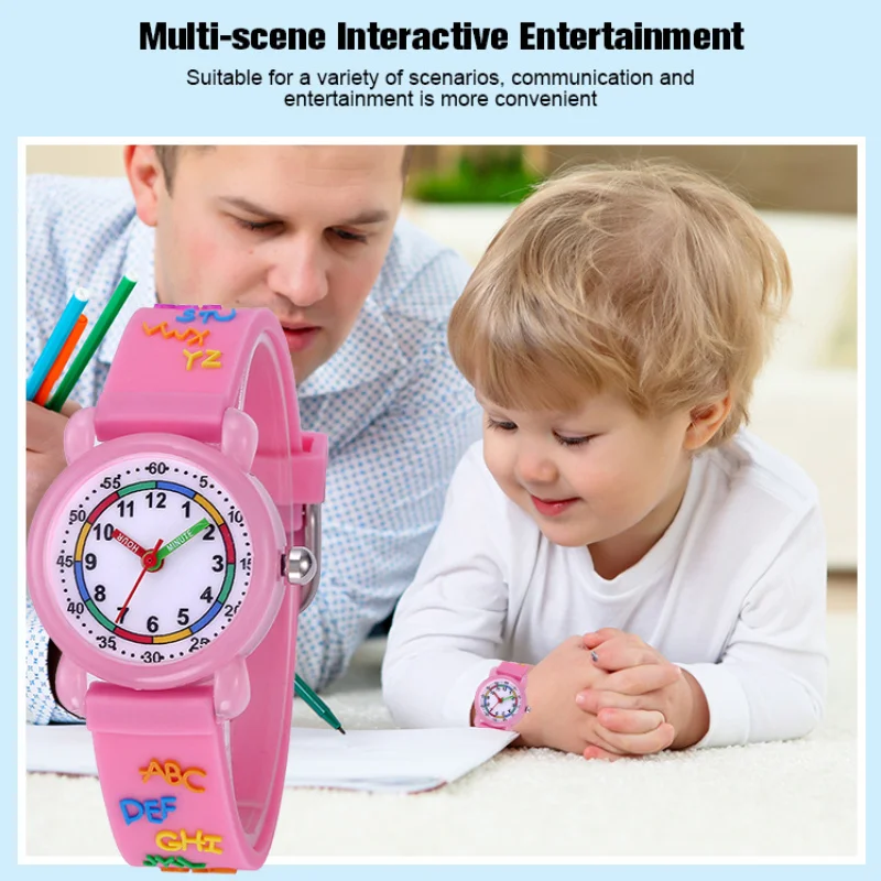 Kids Horloges 3D Leuke Cartoon Waterdichte Siliconen Kinderen Peuter Polshorloge Voor 3-10 Jaar Meisjes Jongens Kleine Kind klok Geschenken