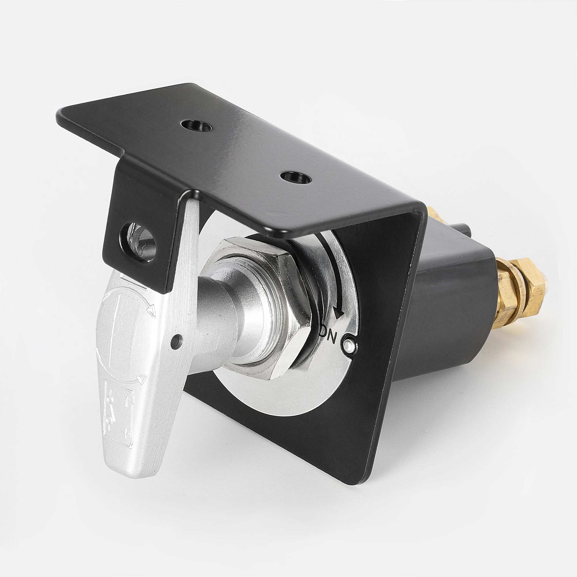 

12V-36V Battery Kill Switch Waterproof Fixed Handle Isolator Battery Disconnect Switch with Lockout Plate Fits for Car Auto RV