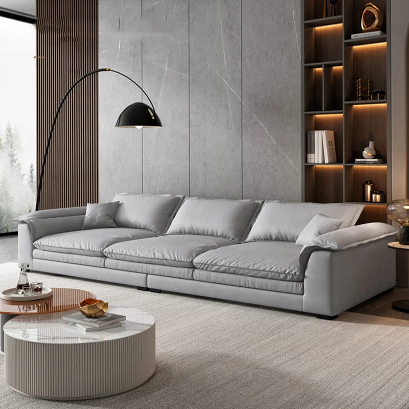 

Italiano Minimalist Sofa 3 Seater Xxl Luxury Designer Couch Banquet Unique Unusual Armchair Soft Canape Salon Bedroom Furniture