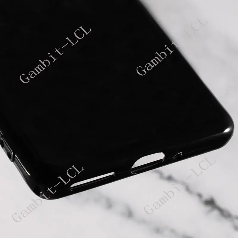 Durable Shockproof Silicone TPU Case - Anti-Falling Protection Cover, Black