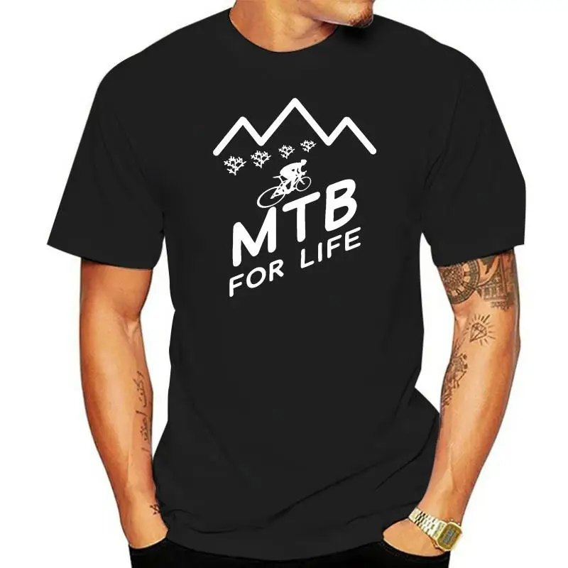 Mountainbike Mountainbike Bike Mountainbiker Mtb T Shirt Euro Size Over Size S-5Xl Summer Cotton New Fashion Design Shirt