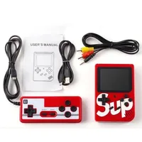 Jeux classiques rétro pour enfants, Mini Console de jeu portable, 400 jeux, Rechargeable, connectable avec TV, Double, jouets de fête pour enfants et adultes 6