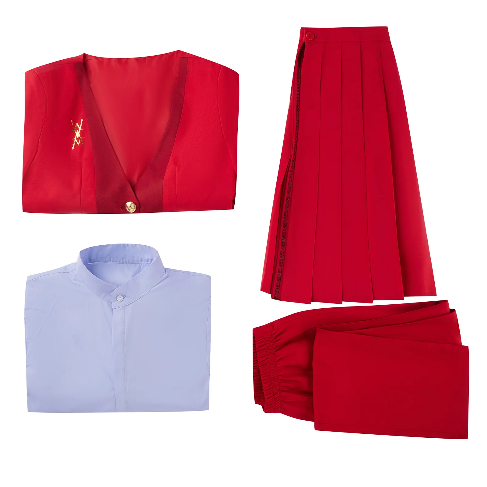 thumbnail image 1 of Disfraz de nieve de Coriolanus para hombre, uniforme de cosplay de nieve, traje rojo, traje para fiesta de Halloween, carnaval, fiesta, disfraz, 1 of 5
