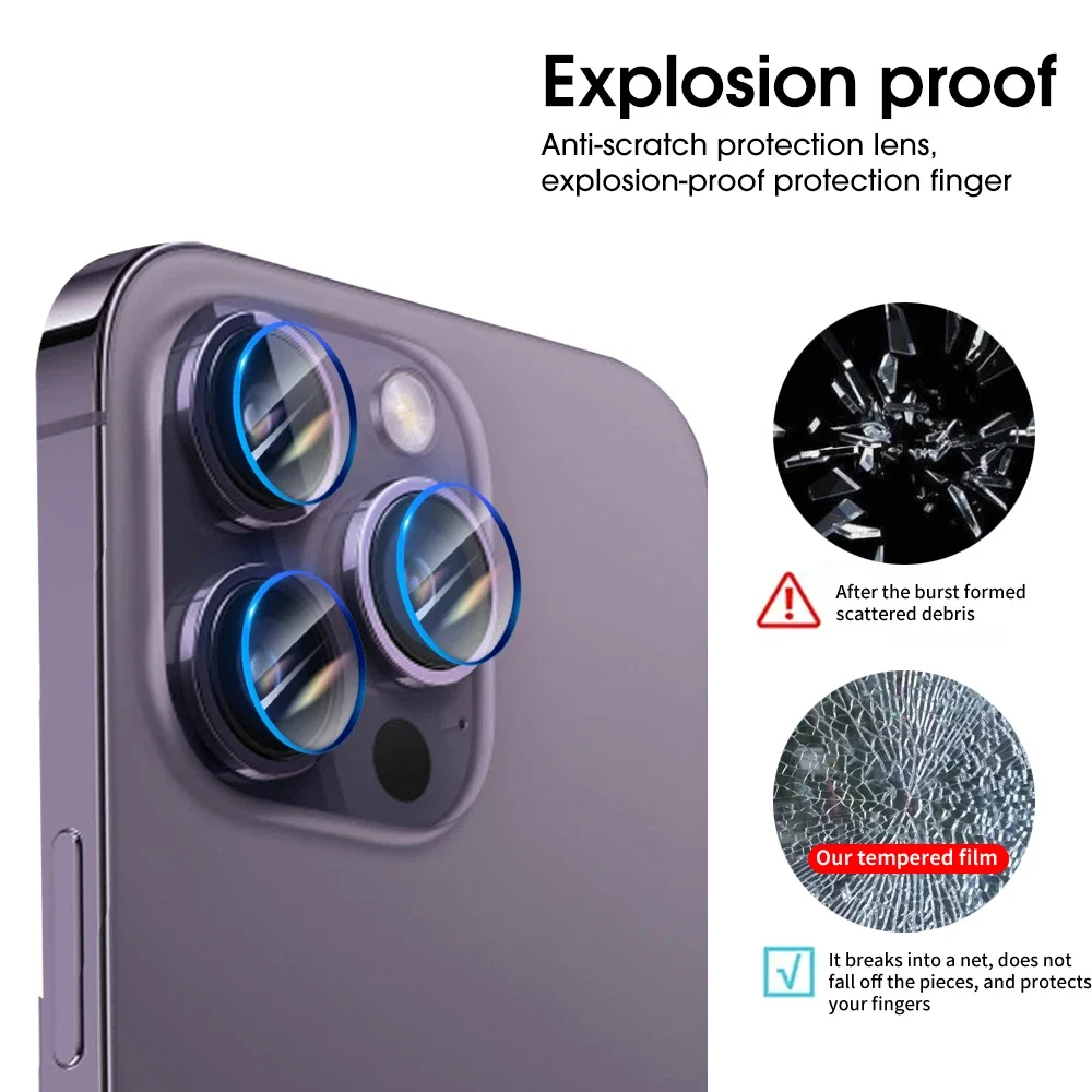 HANNUO Camera Lens Protective Film & Screen Protector Pack