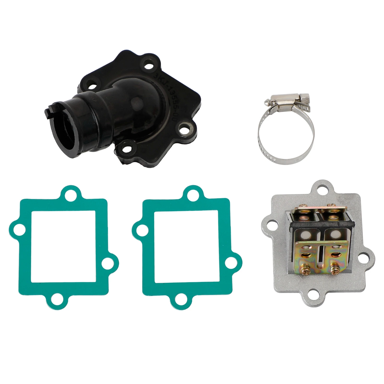 

Areyourshop Intake Manifold Reed Valve Gasket for Yamaha Aerox Nitro Neos 50 Aprilia SR50 Motor Accessories
