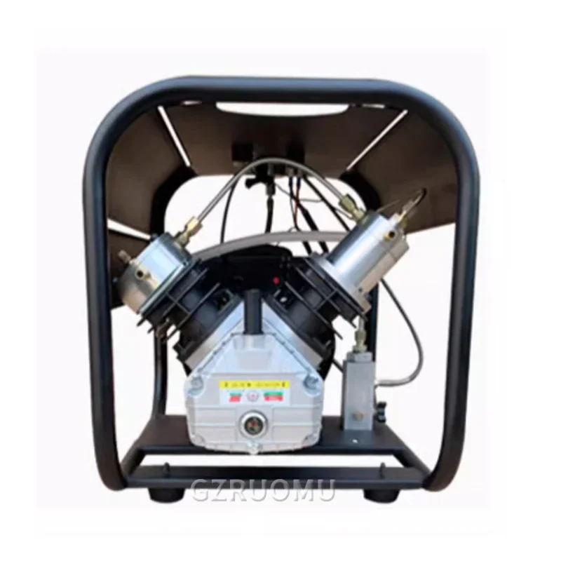 qdwets air compressor 4500psi 30mpa high pressure air compressor scuba tank hpa pump oil free 12v dc 220v ac water oil separator 4500Psi 40MPA PCP Compressor High Pressure Air Compressor Auto-Stop for Fast Filling PCP Air Rifle Diving Tank