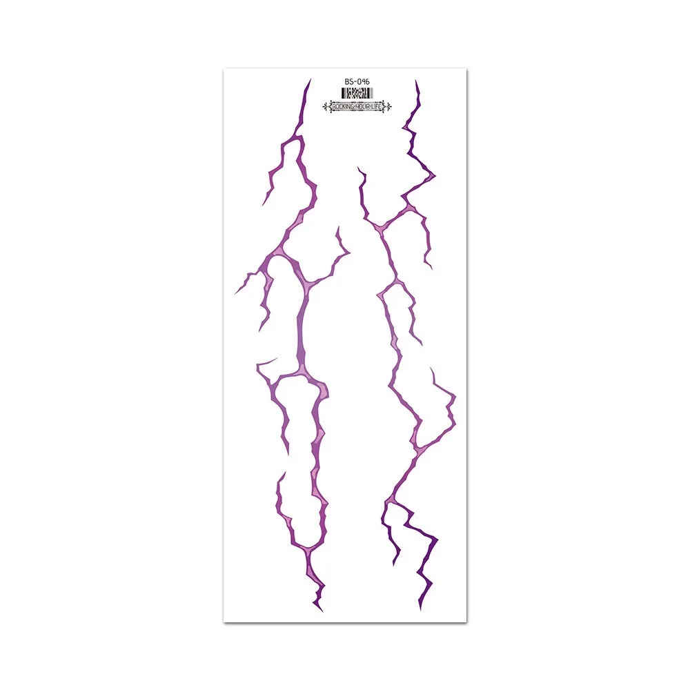 Waterproof Realistic Temporary Tattoo Sticker - Halloween Blood Vessel Body Art