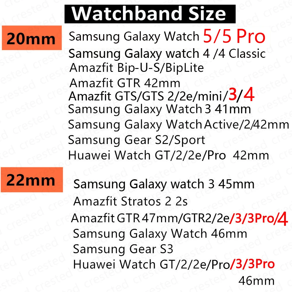 20mm/22mm strap For Samsung Galaxy watch 4 6 Classic/5/5 pro/3/46mm/42mm/Active 2 Gear S3 Silicone bracelet Huawei GT 2/pro band images - 6