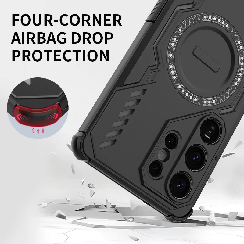 Luxury Armor Magnetic Protective Phone Case