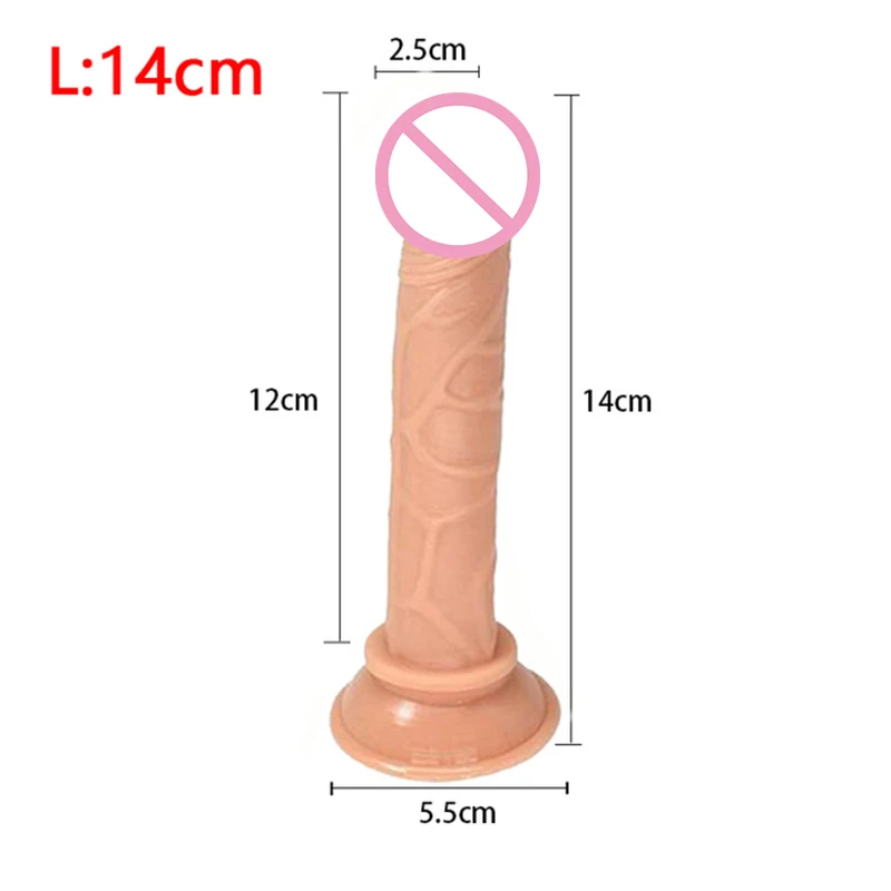 Soft Sexy Huge Dildo Skin Feeling Realistic Penis Sex Toys For Women Big Dicks Double Layersilicong Suction Cup Stimulator Anal