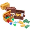 Marumine 50PCS Tile Special 1x2 Ingot Bar Gold Money Pirate MOC Brick Part 99563 Assembles Particles Building Blocks Accessories 5