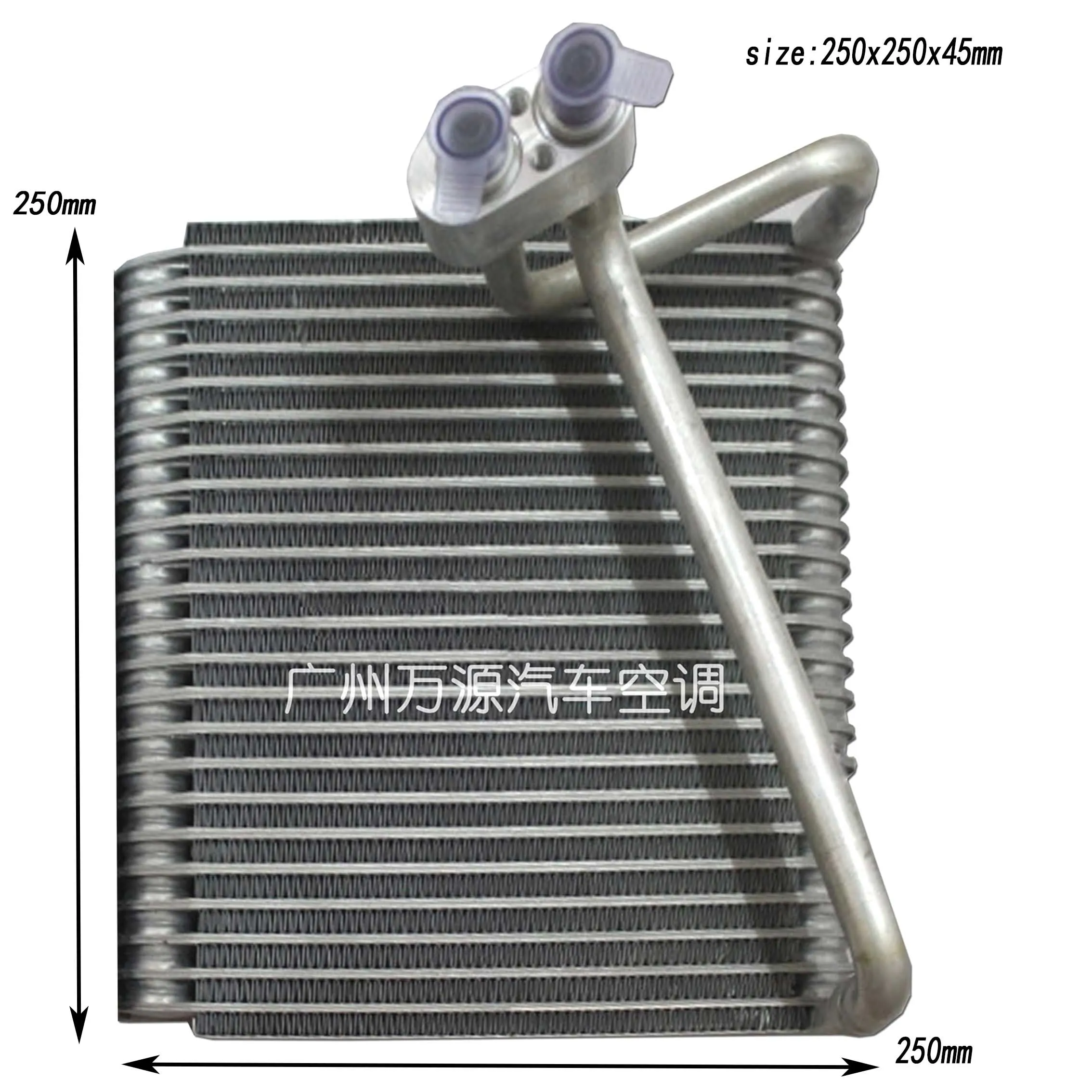 Car A/C Air Conditioning Evaporator Core For Hyundai Elantra Yuedong 2007-2008 size 257 * 250 * 45mm
