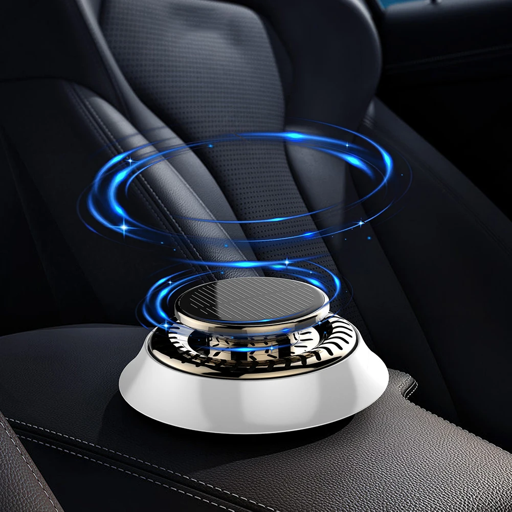 Rotazione Solare Deodorante Per Auto Creativo Ufo Diffusore Di Profumo Fai Da Te Olio Essenziale Aromaterapia Ornamento Per Auto Case Uffici