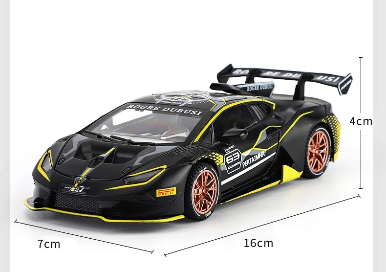1:32 Lamborghini HURACAN ST EVO Sports Car Alloy Car Model Diecast Toy Vehicles Car Model Model Collection A240 6