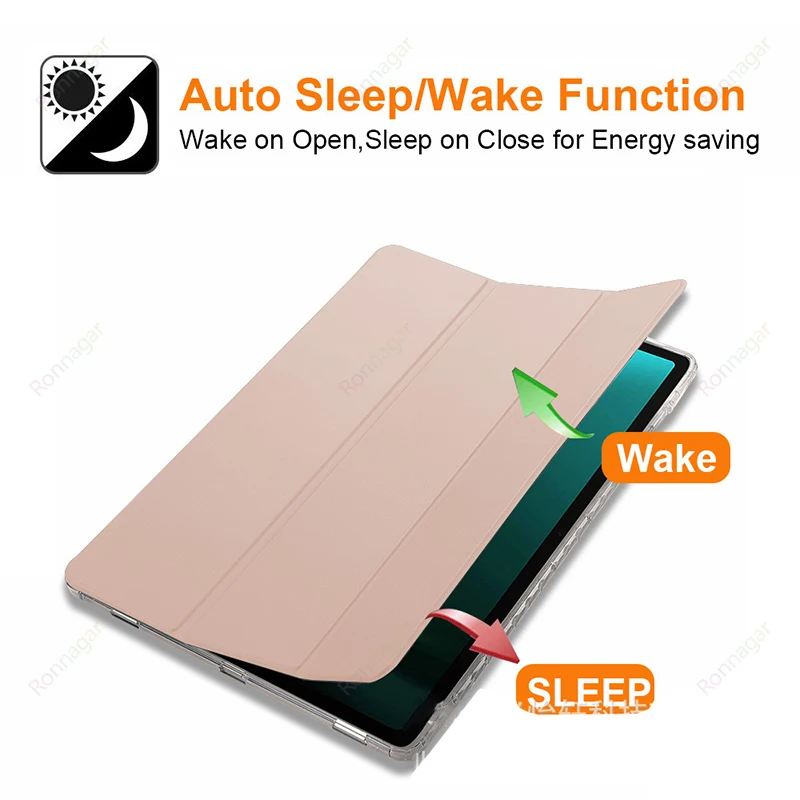 Hybrid Slim Tablet Case with S Pen Holder and Cover