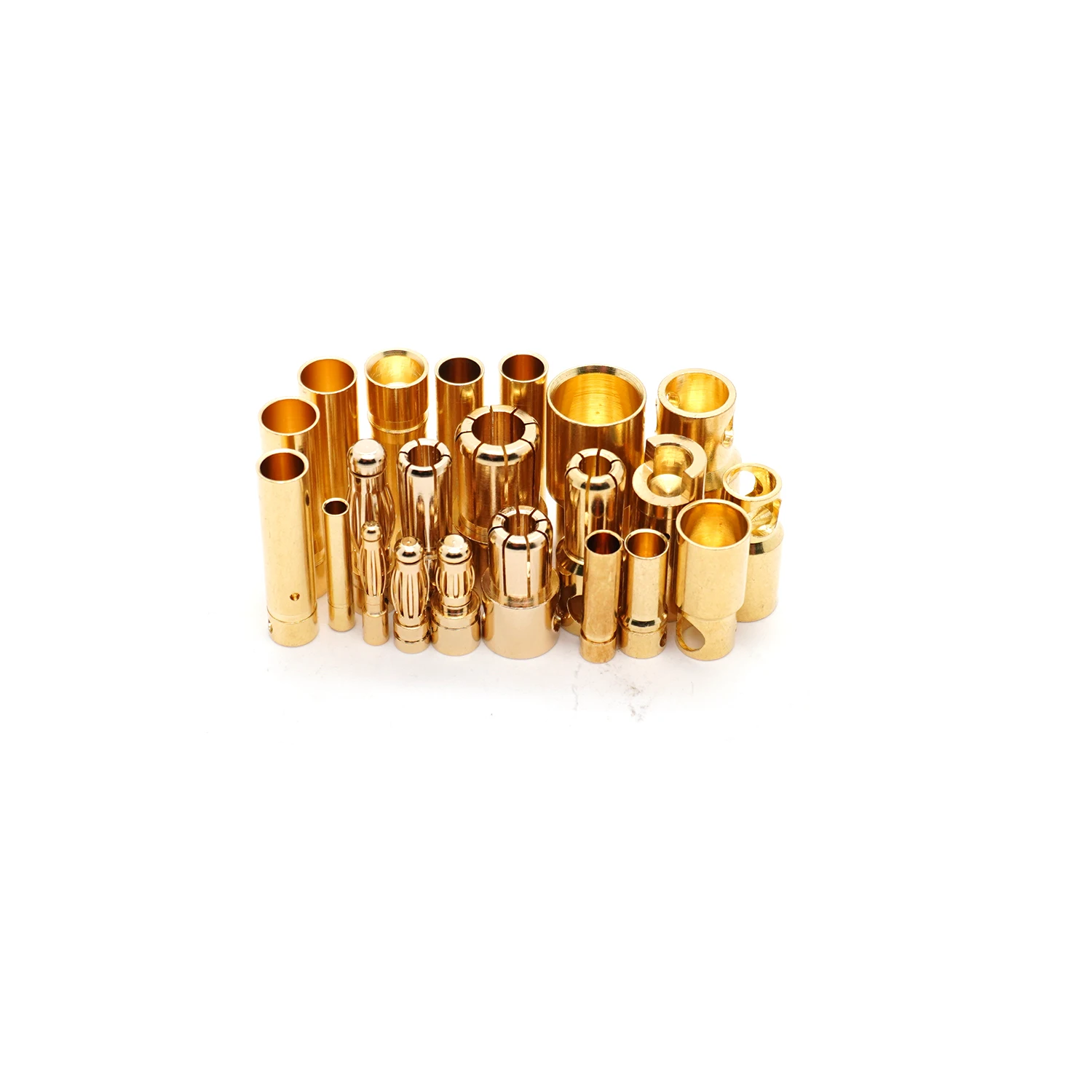 RC-Batterie, vergoldeter Bullet-Bananenstecker, 2 mm, 3 mm, 3,5 mm, 4 mm, 5 mm, 6 mm, 6,5 mm, 8 mm, hochwertiger männlicher weiblicher Bullet-Bananenstecker – Detail 5