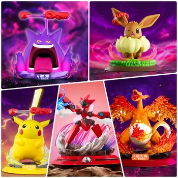 Pokemon Gigantamax Action Figure Gengar Charizard Pikachu Eevee 15cm 1
