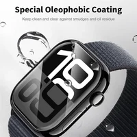 Film de protection d'écran en verre pour Apple Watch 11 10 46mm 42mm Ultra 3/2 49mm, Film Hydrogel souple iWatch 9 8 7 6 5 SE 45mm 41mm 44mm 2