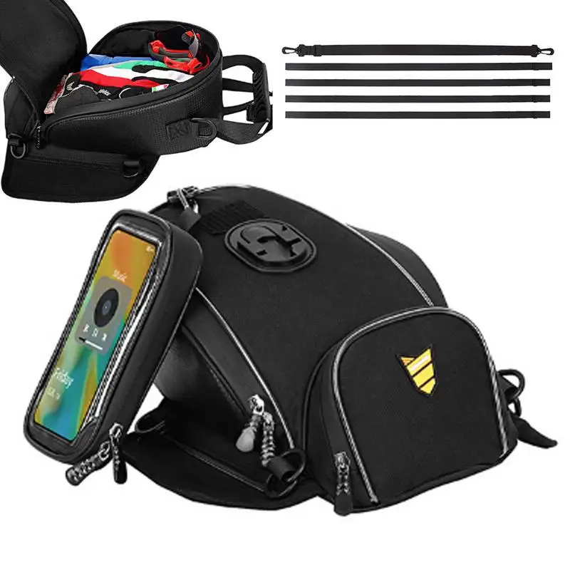 

Motorcycle Fuel Bag Mobile Phone Navigation Tank For Most Motorcycle Multifunctional Small Oil Reservoir Package Motorcycle