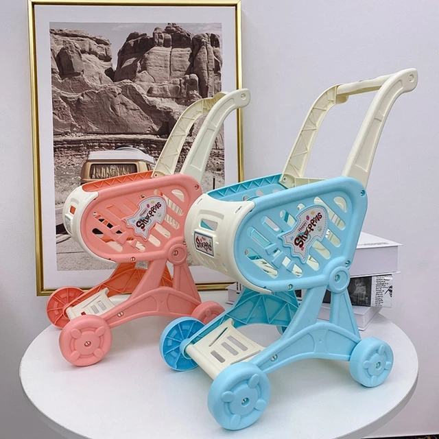 Children's Shopping Trolley Garden Decor Tool Funny Portable Brain Toys 5