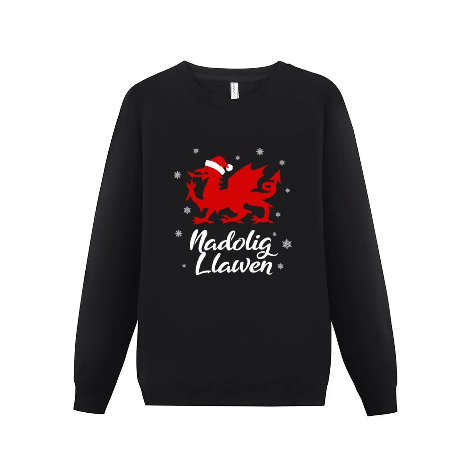 

New Nadolig Llawen Wales Welsh Cymru Merry Christmas Dragon Sweatshirt men clothes korean autumn clothes sweatshirts men
