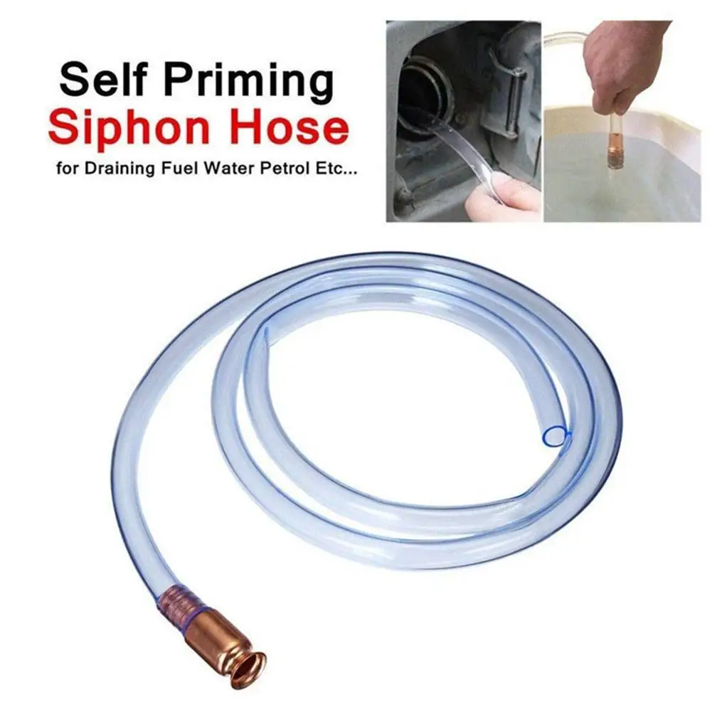 Durable Gas Safety Siphon Pump Gasoline Fuel Water Shaker Siphon Safety Self Priming Hose Pipe Water Pump Hose liquid transfer pump