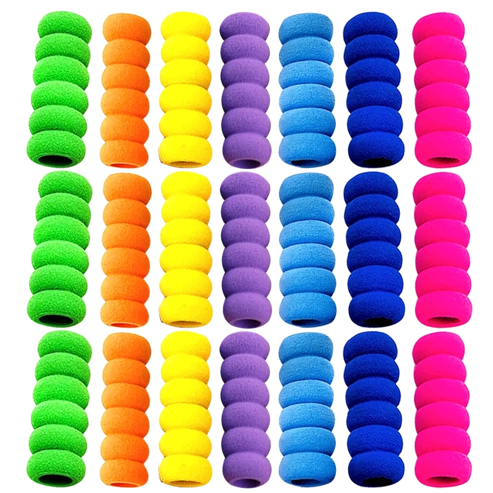 

30Pcs Children Pencils Correctors Writing Posture Correcting Holders Writing Aid Pencil Holder Training Supplies Random Color