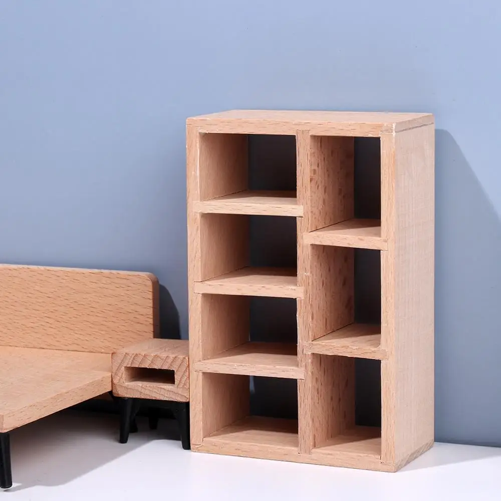 1:12 puppenhaus Möbel Holz Miniatur Schrank Bett/Couch/Stuhl/TV Für Mädchen Puppen Puppe Haus Zubehör Pretend spielen Geschenke – Detail 15
