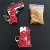 Keychain Rubber Band Toy Guns Folding Metal Gun Gifts Mini Pistol 5