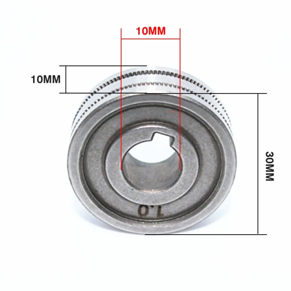 1Pc saldatura filo alimentazione rullo ruota motrice 0.6mm 0.8mm 1.0mm zigrinatura K V scanalatura MIG guida filo accessori per saldatura di alta qualità